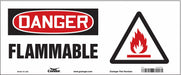 Safety Sign 7 in x 17 in Vinyl