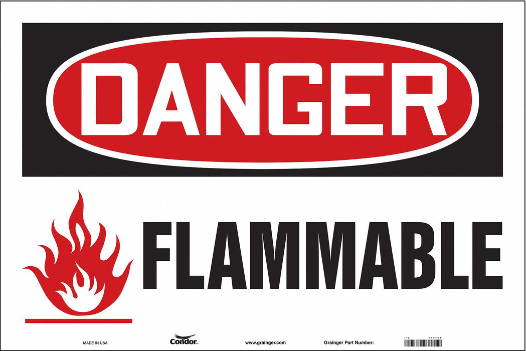 Safety Sign 24 in x 36 in Vinyl