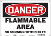 Safety Sign 10 inx14 in Aluminum