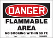 Safety Sign 10 inx14 in Vinyl