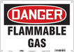 J6927 Safety Sign 10 inx14 in Polyethylene