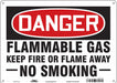 Safety Sign 10 inx14 in Polyethylene