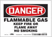 Safety Sign 5 in x 7 in Vinyl
