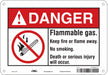 Safety Sign 7 in x 10 in Polyethylene