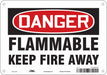 Safety Sign 7 inx10 in Polyethylene