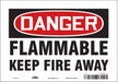 Safety Sign 7 inx10 in Vinyl