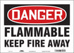 Safety Sign 10 inx14 in Vinyl