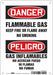 Safety Sign 10 in x 7 in Aluminum
