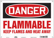 Safety Sign 10 inx14 in Aluminum