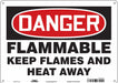 Safety Sign 10 in x 14 in Polyethylene
