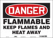 Safety Sign 10 inx14 in Vinyl