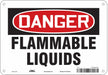 Safety Sign 7 inx10 in Polyethylene