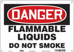 Safety Sign 10 in x 14 in Aluminum