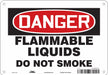 Safety Sign 7 in x 10 in Polyethylene