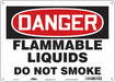 Safety Sign 10 in x 14 in Polyethylene