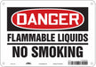 Safety Sign 7 inx10 in Polyethylene