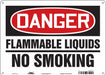 Safety Sign 10 in x 14 in Polyethylene