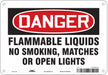 Safety Sign 7 inx10 in Polyethylene