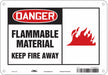 Safety Sign 7 in x 10 in Aluminum