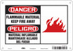 Safety Sign 7 in x 10 in Aluminum