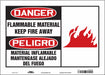 Safety Sign 10 inx14 in Vinyl