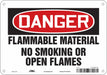 Danger Sign 7 in x 10 in Aluminum