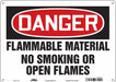 Safety Sign 10 in x 14 in Aluminum