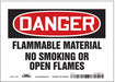 Safety Sign 5 in x 7 in Vinyl
