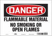 Safety Sign 7 in x 10 in Vinyl