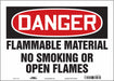 Safety Sign 10 inx14 in Vinyl