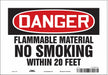 Safety Sign 7 in x 10 in Vinyl