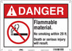 Safety Sign 10 in x 14 in Aluminum