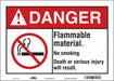 Safety Sign 10 in x 14 in Vinyl