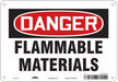J6928 Safety Sign 7 inx10 in Polyethylene
