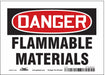 J6928 Safety Sign 5 inx7 in Vinyl
