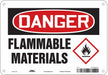 Safety Sign 7 inx10 in Polyethylene