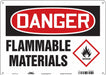 Safety Sign 10 inx14 in Polyethylene