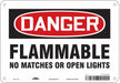Safety Sign 7 in x 10 in Aluminum