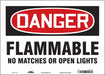 Safety Sign 10 in x 14 in Vinyl