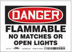 Safety Sign 5 in x 7 in Vinyl