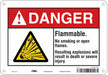 Safety Sign 7 in x 10 in Aluminum