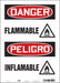 Safety Sign 14 in x 10 in Vinyl