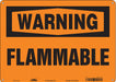 Safety Sign 10 inx14 in Polyethylene