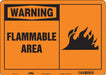 Safety Sign 10 in x 14 in Aluminum