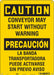 Safety Sign 14 in x 10 in Polyethylene