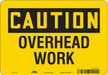 J6964 Safety Sign 7 in x 10 in Aluminum