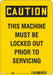 Safety Sign 10 inx7 in Polyethylene
