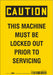 Safety Sign 10 inx7 in Vinyl