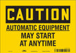J9038 Safety Sign 7 inx10 in Vinyl