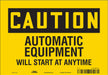 Safety Sign 7 in x 10 in Vinyl